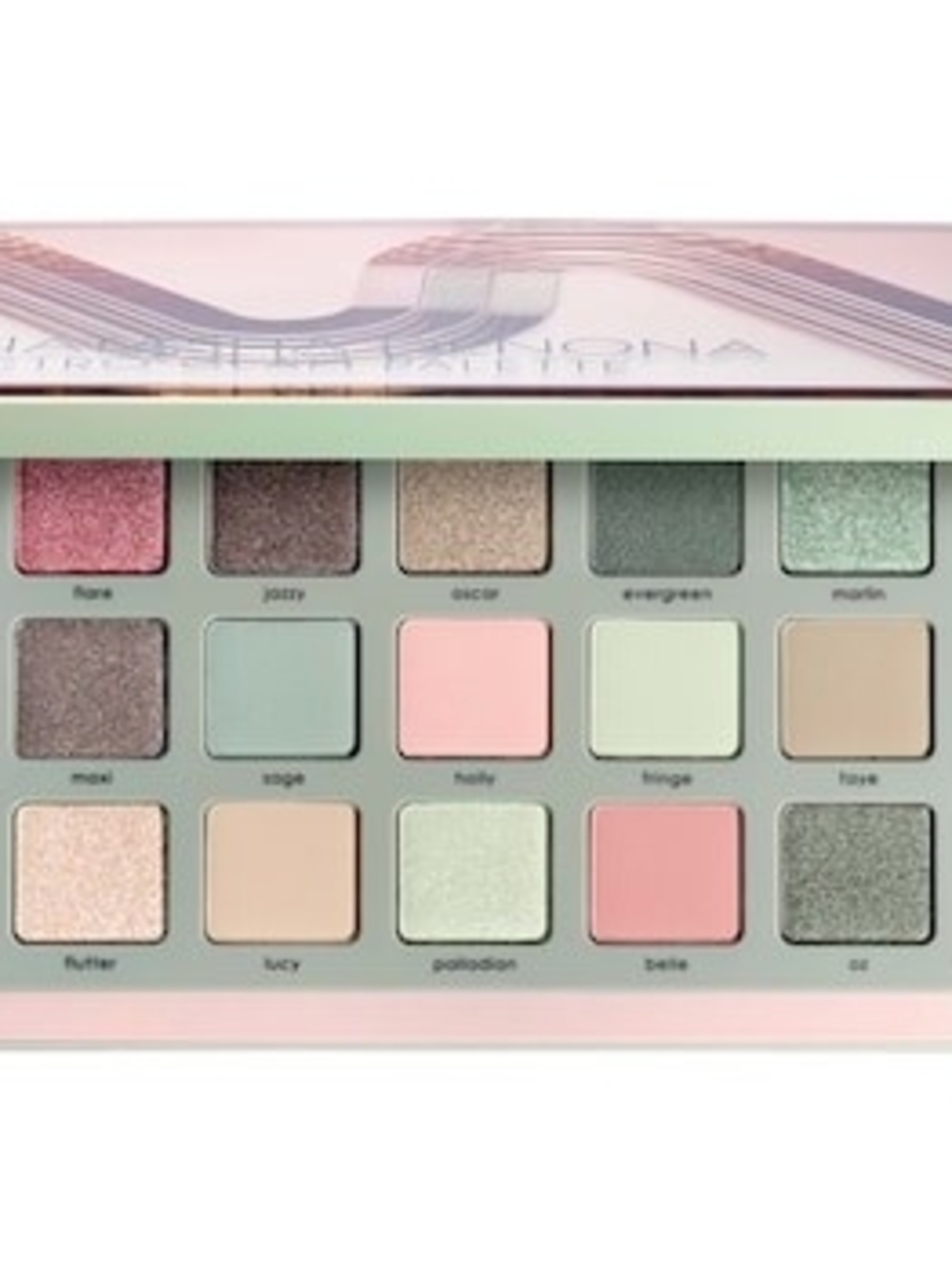 Natasha Denona Retro Glam Eyeshadow Palette. Neutral Pink Green Shades